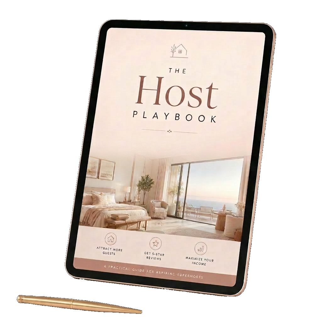 Το ebook Host Playbook σε tablet